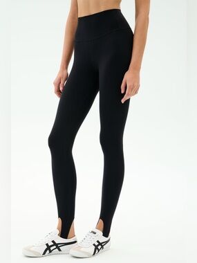 Splits59 Black Leggings with Subtle S59 Logo